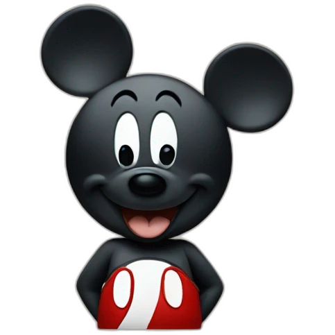 Mickey Mouse emoji