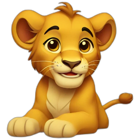 Simba emoji