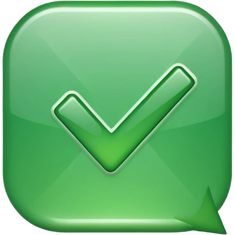 checkmark emoji