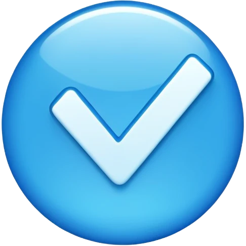 Centang biru emoji