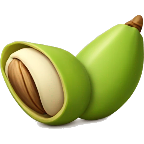 pistachio emoji