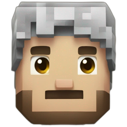 Minecraft Steve emoji