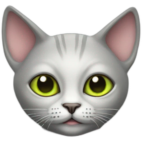Cat alien emoji