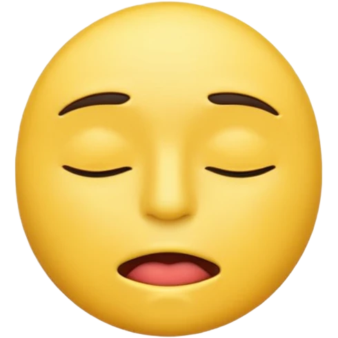  A male emoji with hyper lips with it’s eyes closed not smiling with its mouth closed and it’s yellow while making the ishowspeed face emoji