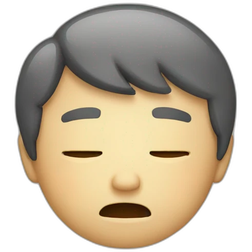tired emoji