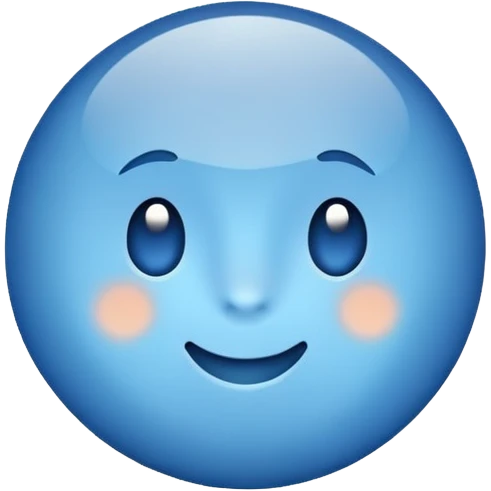 Blue tick emoji