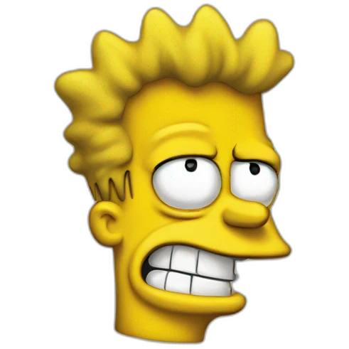 Bart simpson emoji