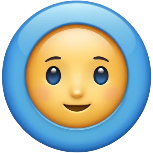 Blue tick emoji