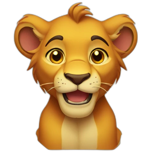 simba emoji