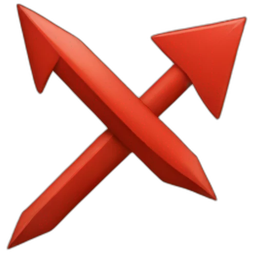 red arrow emoji