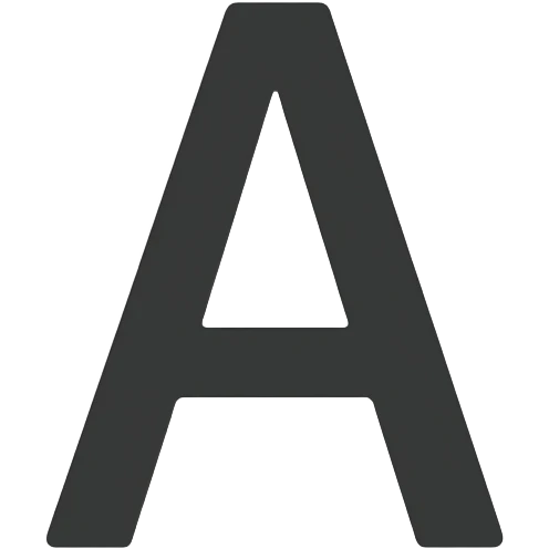 Lowercase A emoji