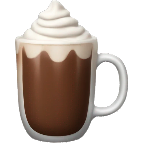 hot chocolate emoji