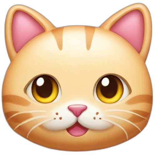 Macaron cat emoji