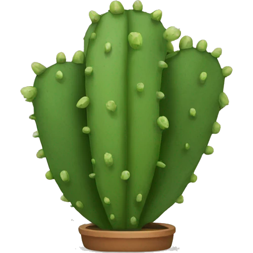 round Nopal emoji