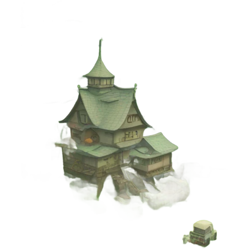 studio ghibli landscape emoji