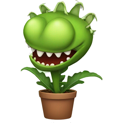 Flytrap emoji