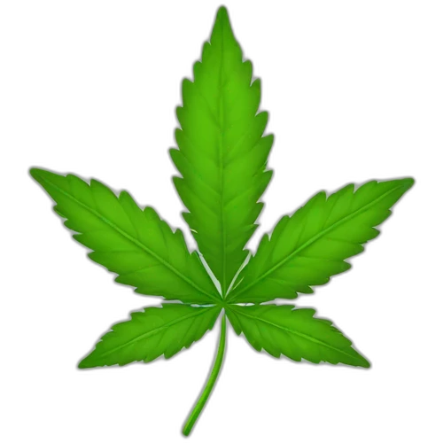 sad marijuana emoji