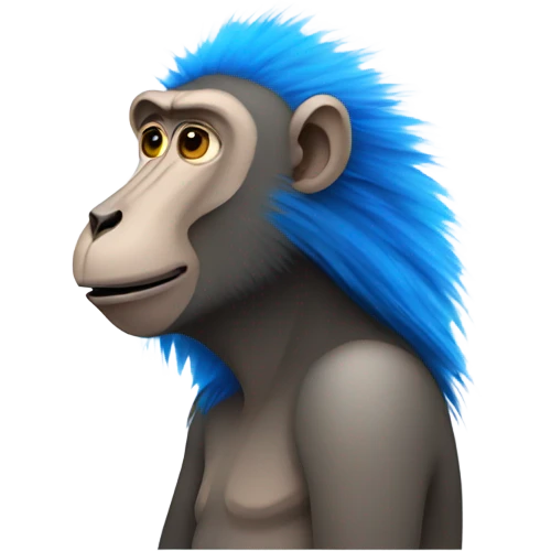 Babion blue emoji
