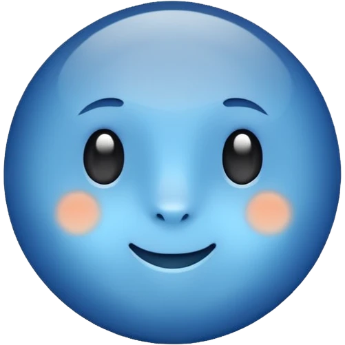 Blue tick emoji