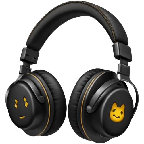 delle cuffie emoji