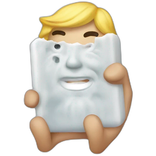 trump-holding-soap emoji