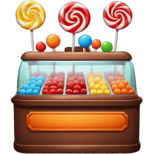 Candy store emoji