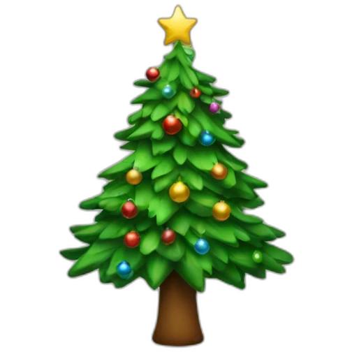 christmas tree emoji