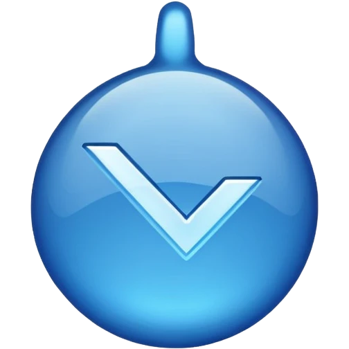 Mavi tik emoji