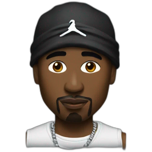 tupac emoji