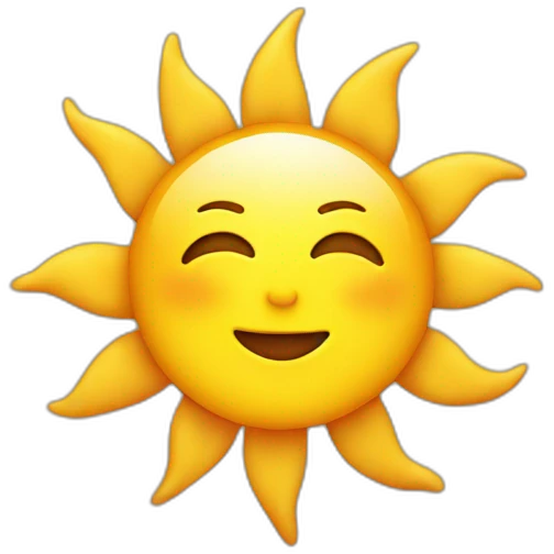sun emoji