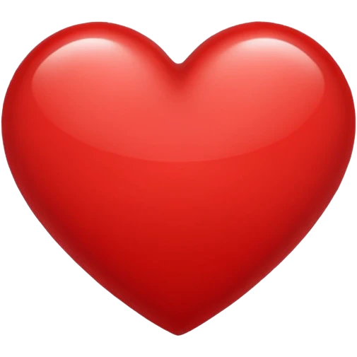 Heart ios emoji