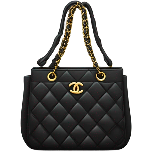 black chanel emoji