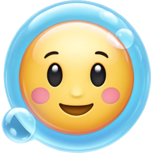 bubble that spells HI emoji