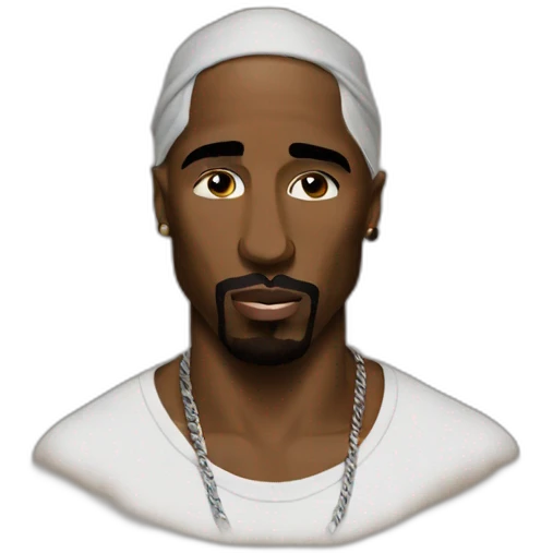 tupac emoji