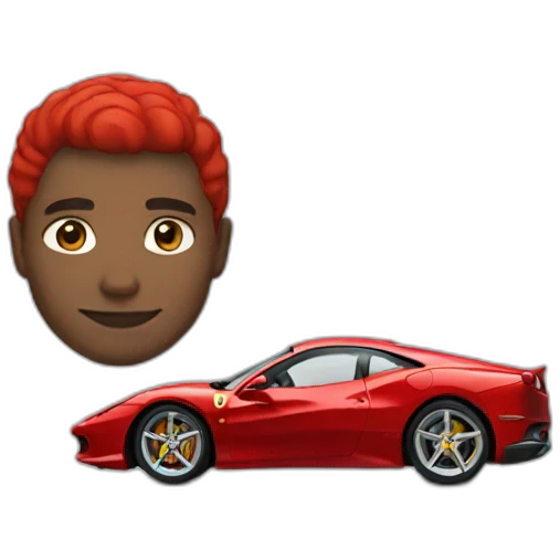 ferrari emoji