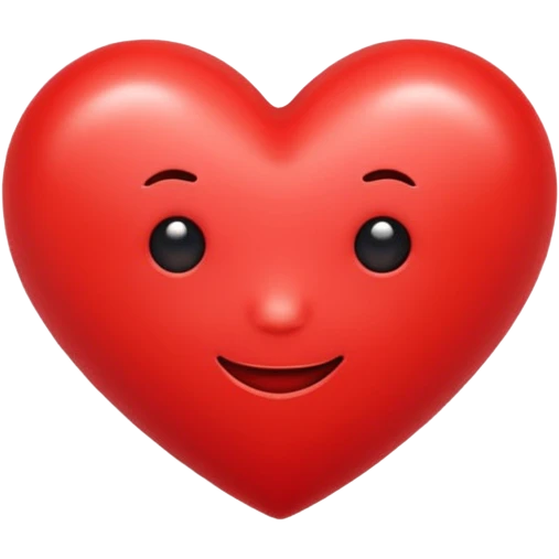 Dostça Kalp emoji
