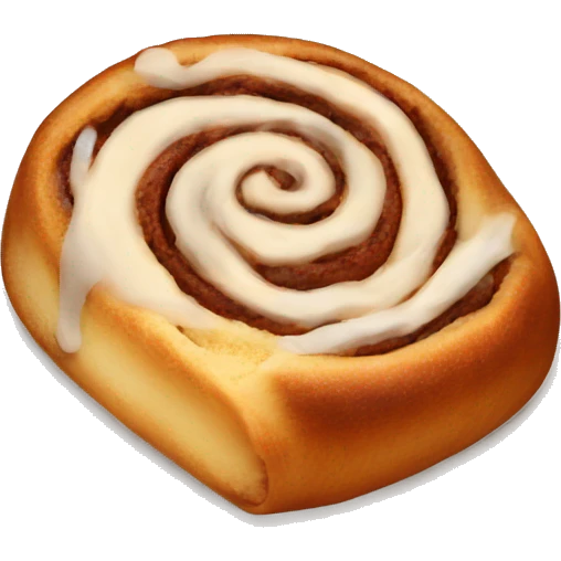 Cinnamon roll emoji