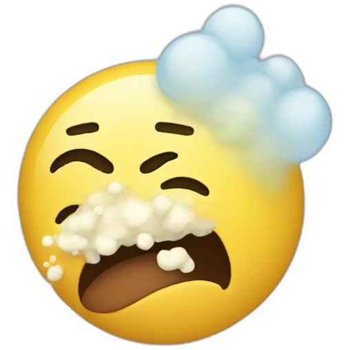 sneezing emoji