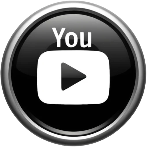 Verification badge black and white Youtoube emoji