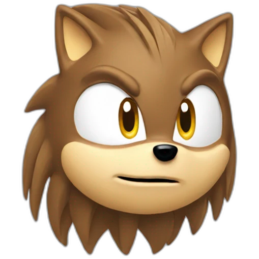 Sonic the hedgehog emoji