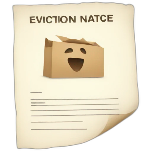 Eviction notice emoji