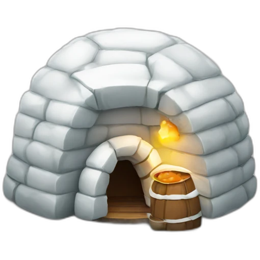 igloo hungry emoji