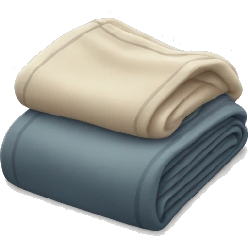 folded blanket emoji