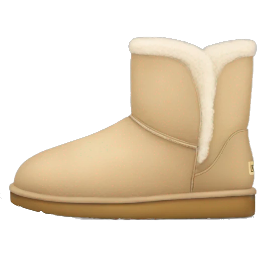 beige colored uggs emoji