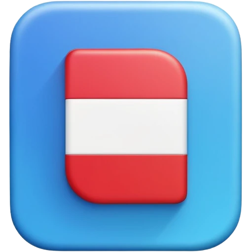 Create a modern, clean vector illustration of the Deezer app icon, designed in a smooth flat + soft 3D illustration style.
The icon should be placed inside a rounded square app icon shape, centered perfectly.


 emoji