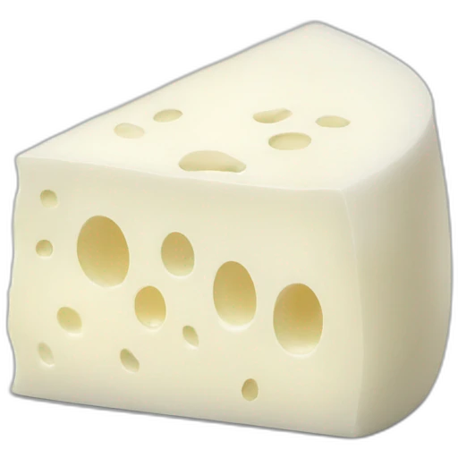slice of mozzarella emoji