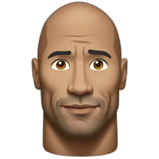 The Rock emoji