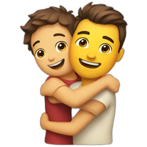 Hugging  emoji