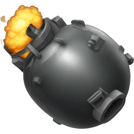 bomb tired emoji