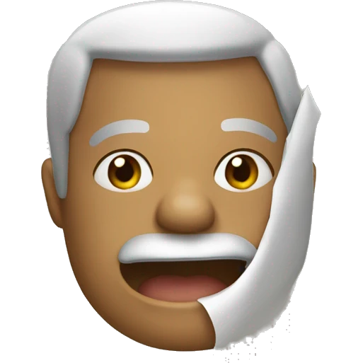 Tubarão com cartola emoji